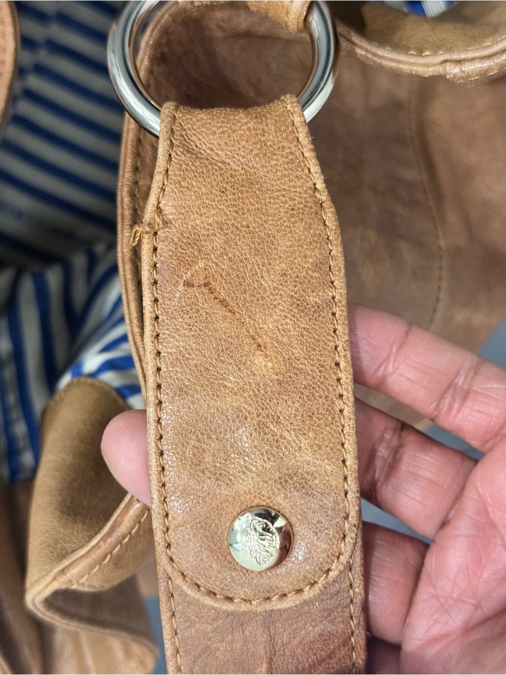 Rebecca Minkoff Brown Leather Hobo Shoulder Bag - Picture 9 of 14